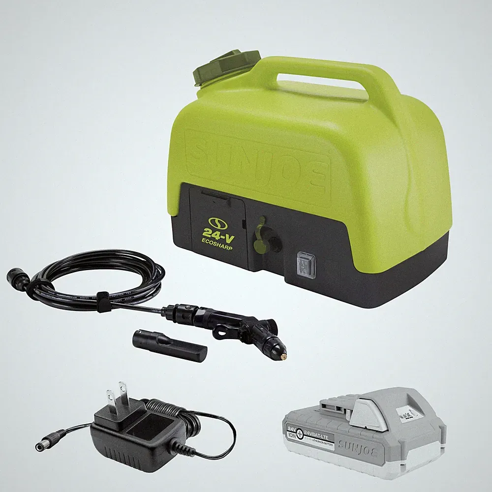 Sun Joe 24V IONMAX Cordless Sink/Shower Spray Washer Kit with Battery, WA24C-LTE