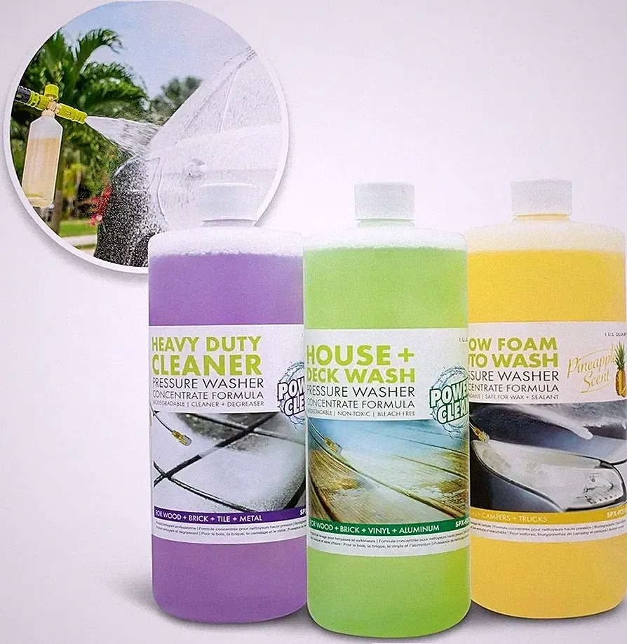 Pressure Washer Detergents