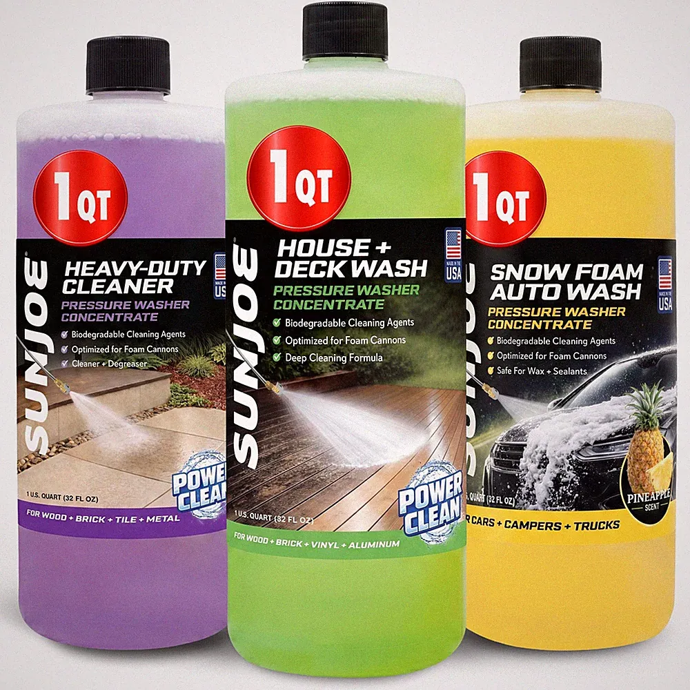 Sun Joe Detergents