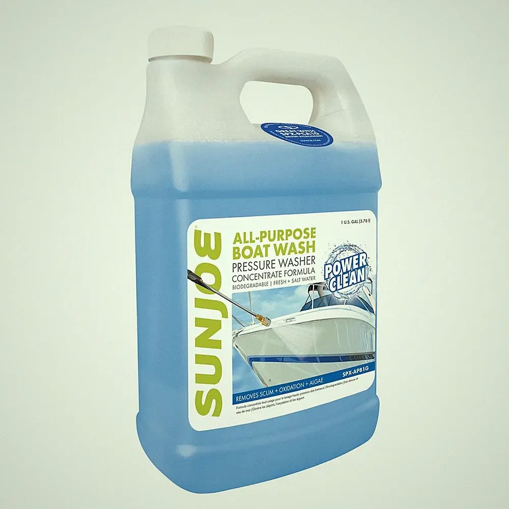 Sun Joe All Purpose Boat Wash Pressure Washer Cleaner Concentrate, 1 Gal, APBW1G