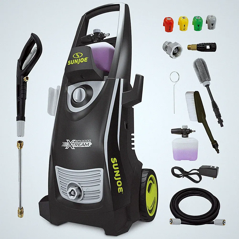Sun Joe Electric Pressure Power Washer Foam Cannon, SPX3000-XT1 (PWMA Certified)