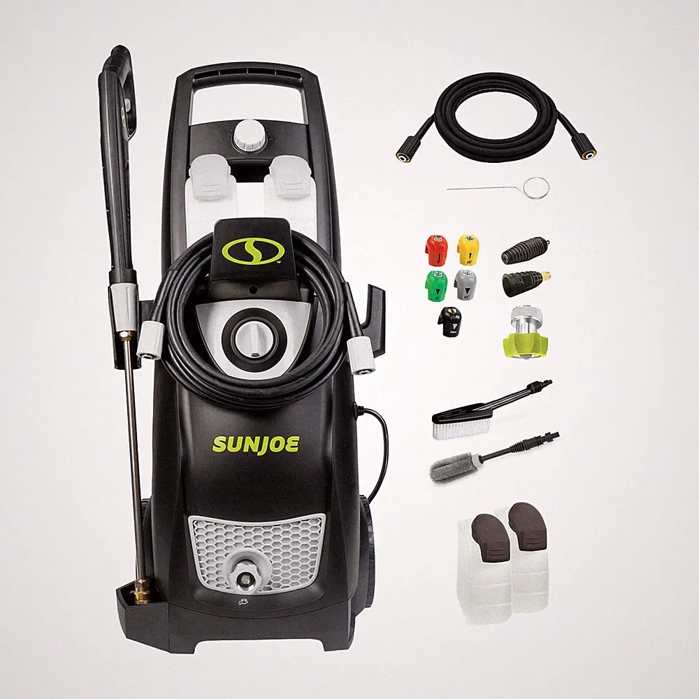 Sun Joe Electric Pressure Washer, Portable Power Washer with Wheels (Open Box)
