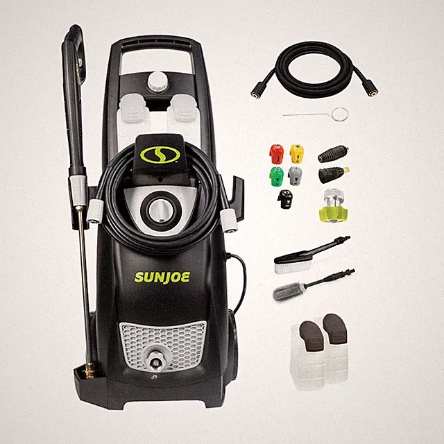 Sun Joe Electric Pressure Washer, Portable Power Washer with Wheels, SPX3000-PK1