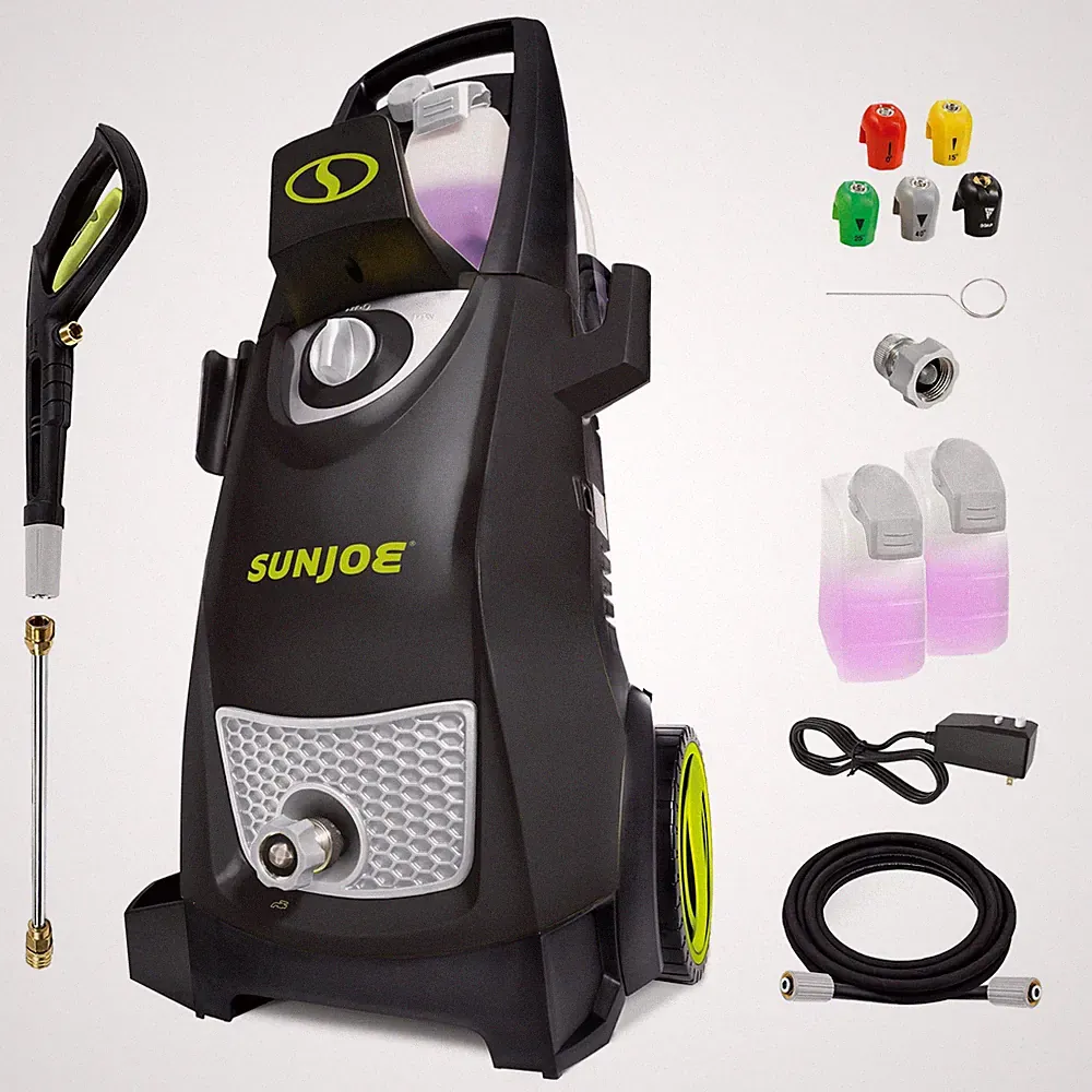 Sun Joe Electric Pressure Washer, Power Washer with Wheels, SPX3000 (For Parts)