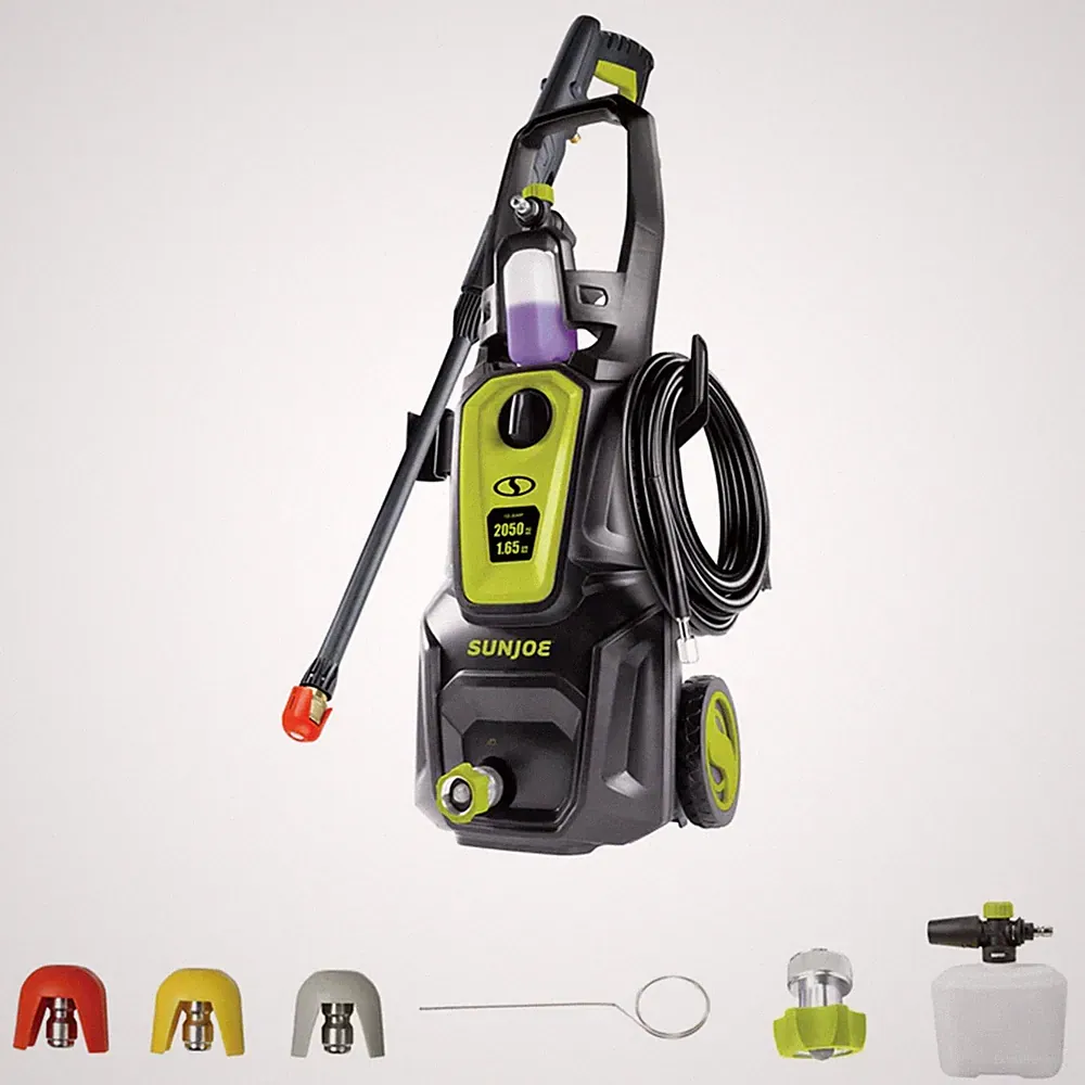 Sun Joe Electric Pressure Washer with Foam Cannon & Extension Wand (Open Box)