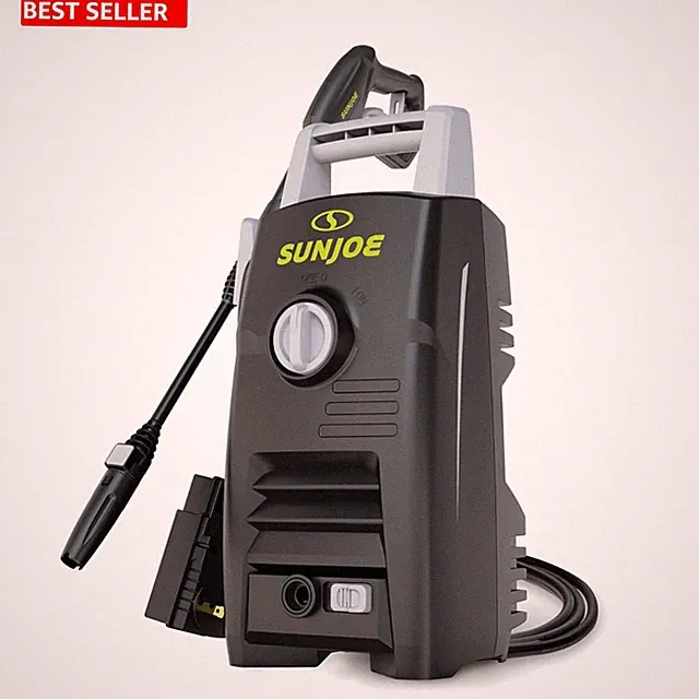 Sun Joe Electric Pressure Washer with Powerful Motor for Cars/Fences/Patios/All