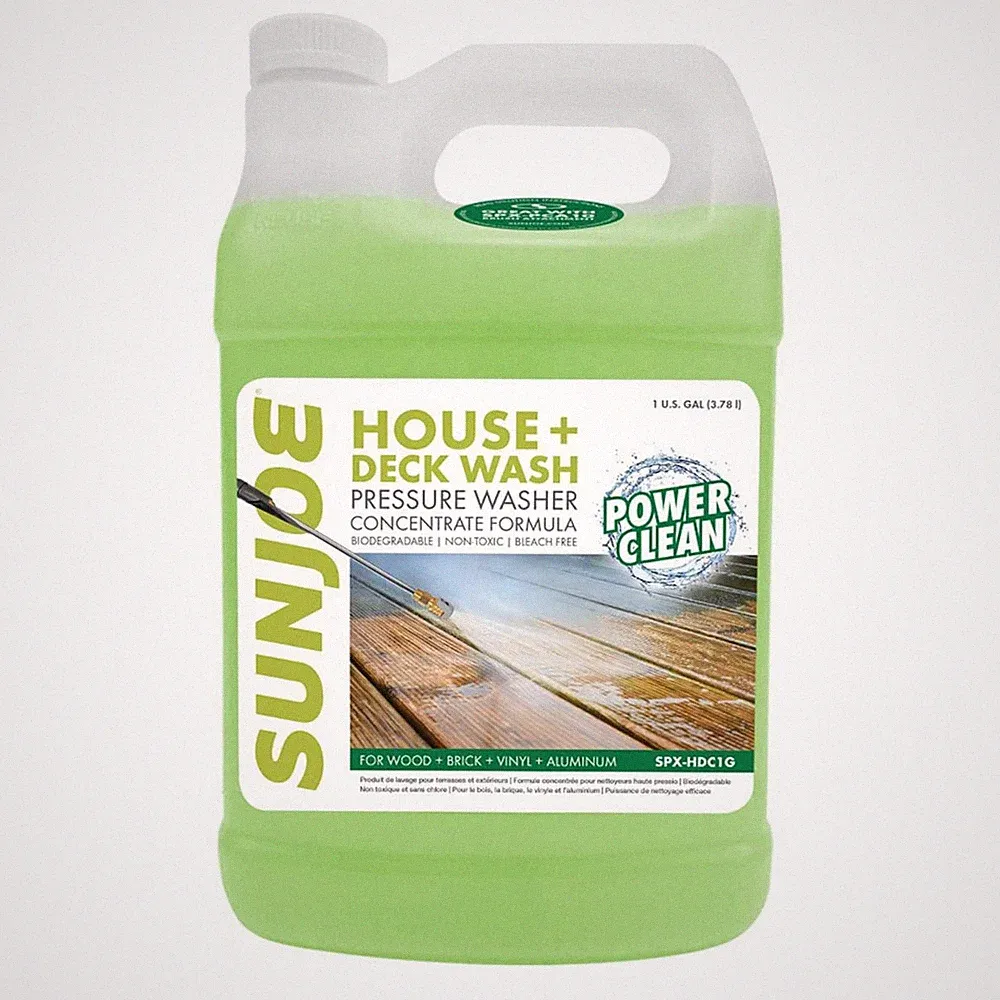 Sun Joe House & Deck All-Purpose Pressure Washer Concentrated Cleaner, SPX-HDC1G