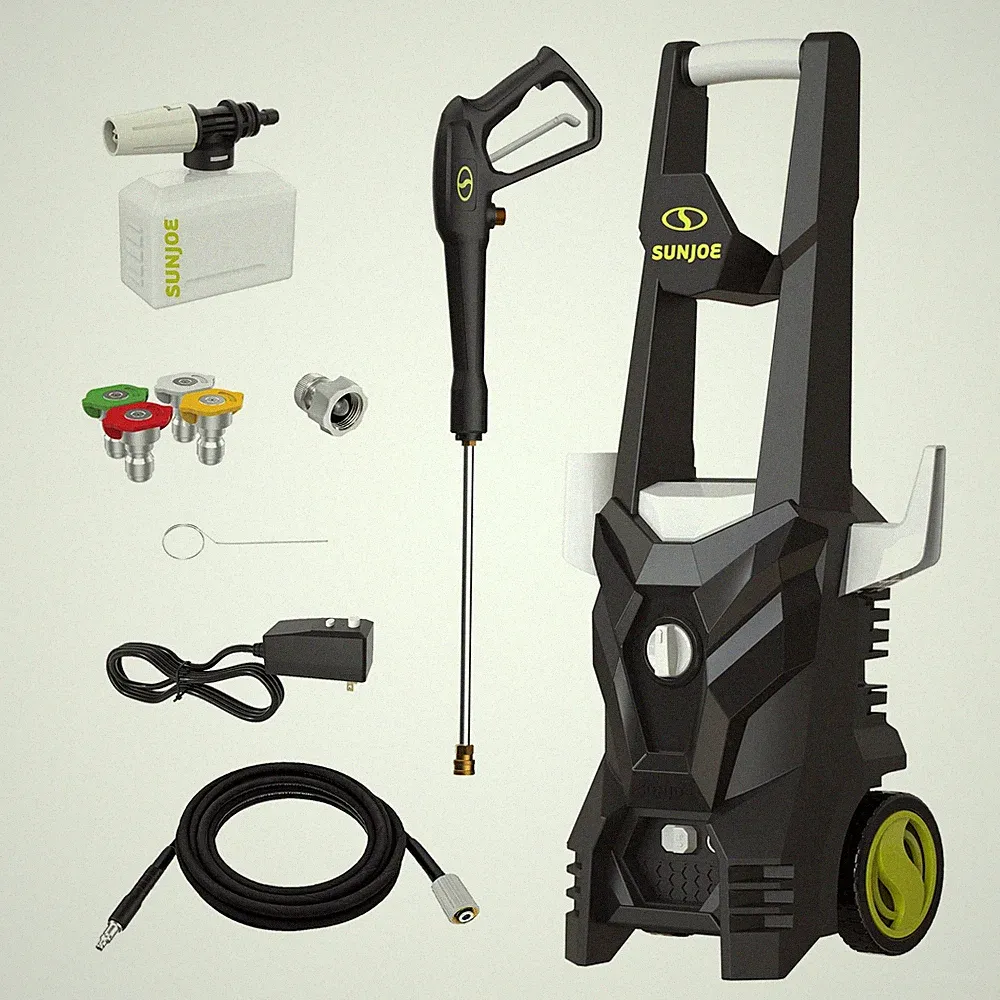 Sun Joe SPX100-GO 1300 Electric Pressure Washer | Portable, Lightweight
