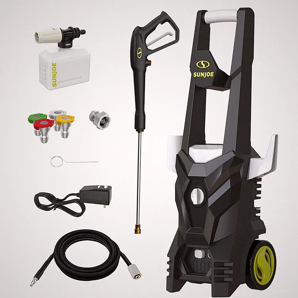 Sun Joe SPX100-GO 1300 Electric Pressure Washer | Portable, Lightweight