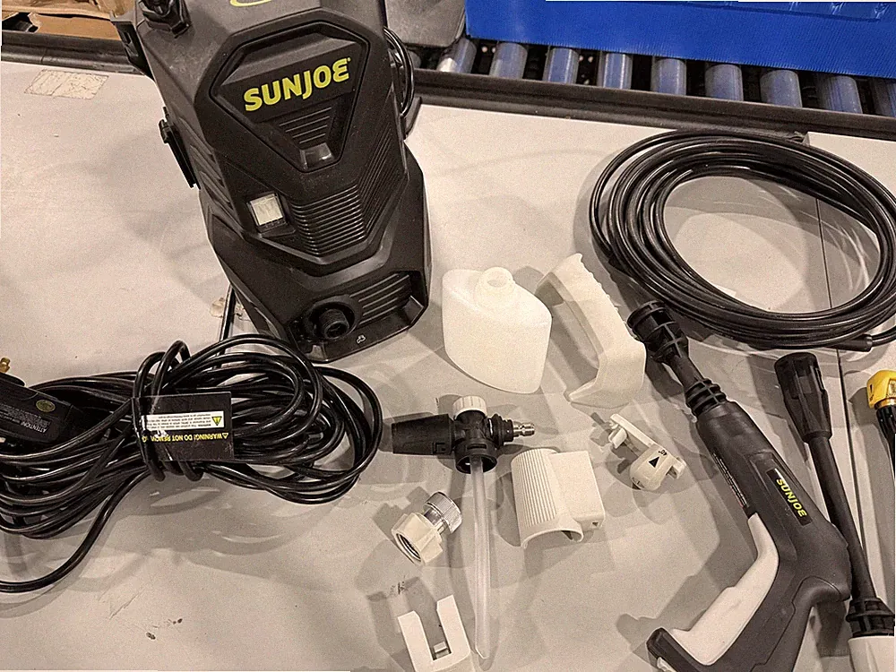 SUN JOE SPX15000-Q 1500 PSI PRESSURE WASHER 13-AMP FOAM CANNON - Scratch & Dent