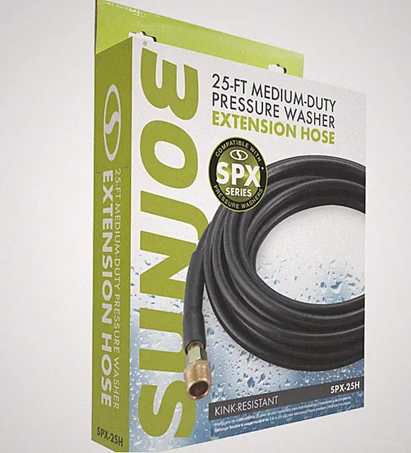 Sun Joe SPX25H 25' High-Pressure Extension Hose for Sun Joe Pressure Washers New