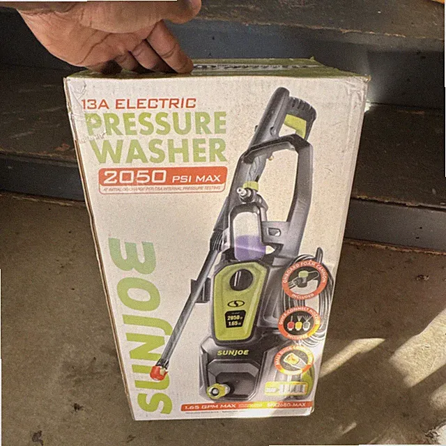 Sun Joe SPX2680-MAX Electric Pressure Washer 2050 PSI Wheel-Mounted 1.65 GPM