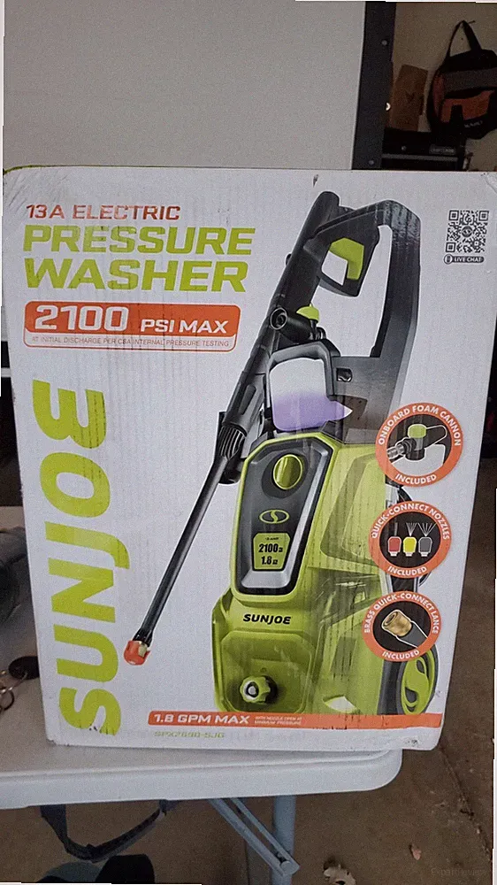 Sun Joe SPX2700-MAX 13-Amp, 2100 PSI, 1.65 GPM Electric Pressure Washer