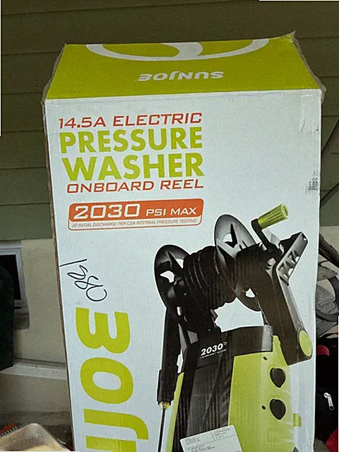 Sun Joe SPX3000 2030 PSI 1.76 GPM Electric Pressure Washer -Green