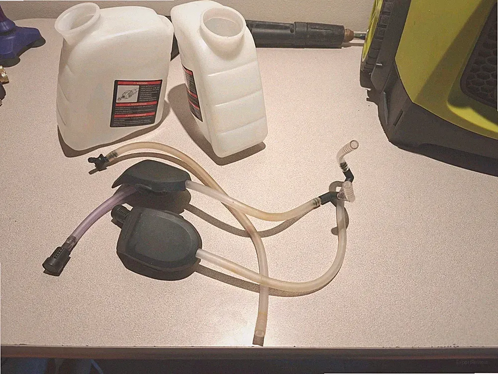 Sun Joe SPX3000 Pressure Washer Detergent Tanks Complete With Lids Hoses Filters