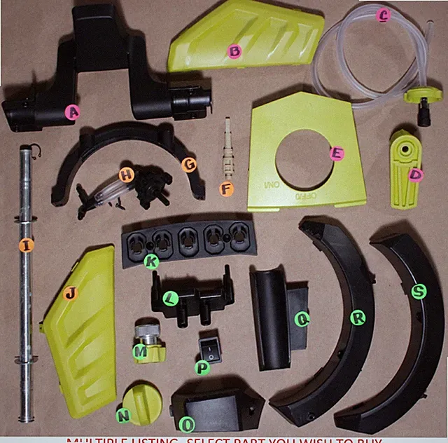Sun Joe SPX3500 Electric Pressure Washer "REPLACEMENT PARTS"- MULTIPLE LISTING