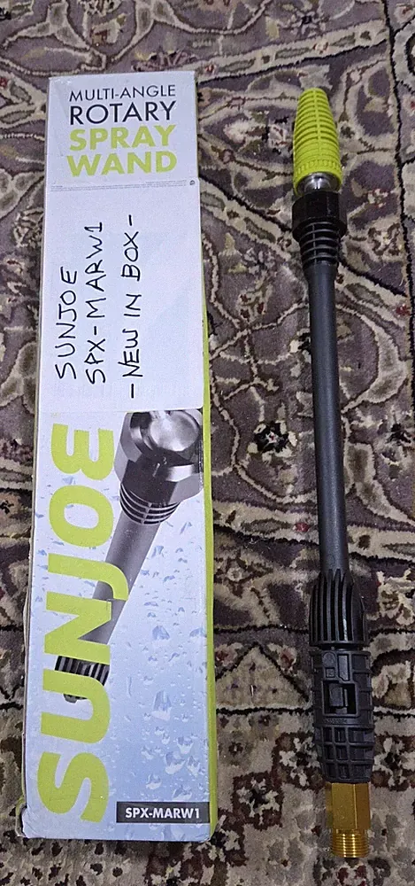 SUNJOE SPX-MARW1 MULTI-ANGLE ROTARY SPRAY WAND SPX SERIES PRESSURE WASHER, NEW