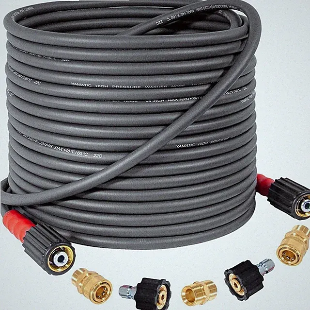 Super Flexible Pressure Washer Hose 50FT X 1/4" Kink Resistant Replacement Hose