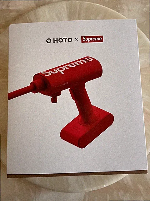 Supreme x Hoto 20V Cordless Power Pressure Washer Pro Red - BNIB *IN HAND*