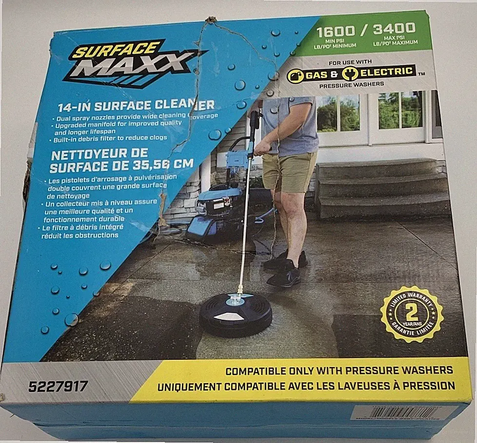 Surface Maxx 14" Surface Cleaner SGY-PWA1129 1600-3400 PSI