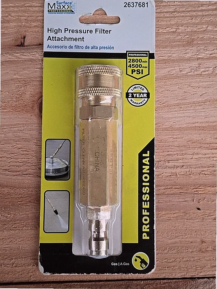 Surface Maxx High Pressure Washer Filter Attachment Item 2637681