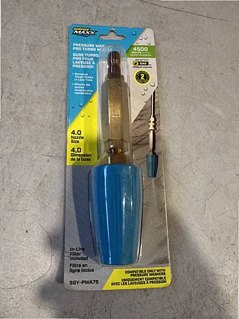 Surface Maxx Professional SGY-PWA76 4500 Max PSI Pro Turbo Nozzle 0936071 SEALED