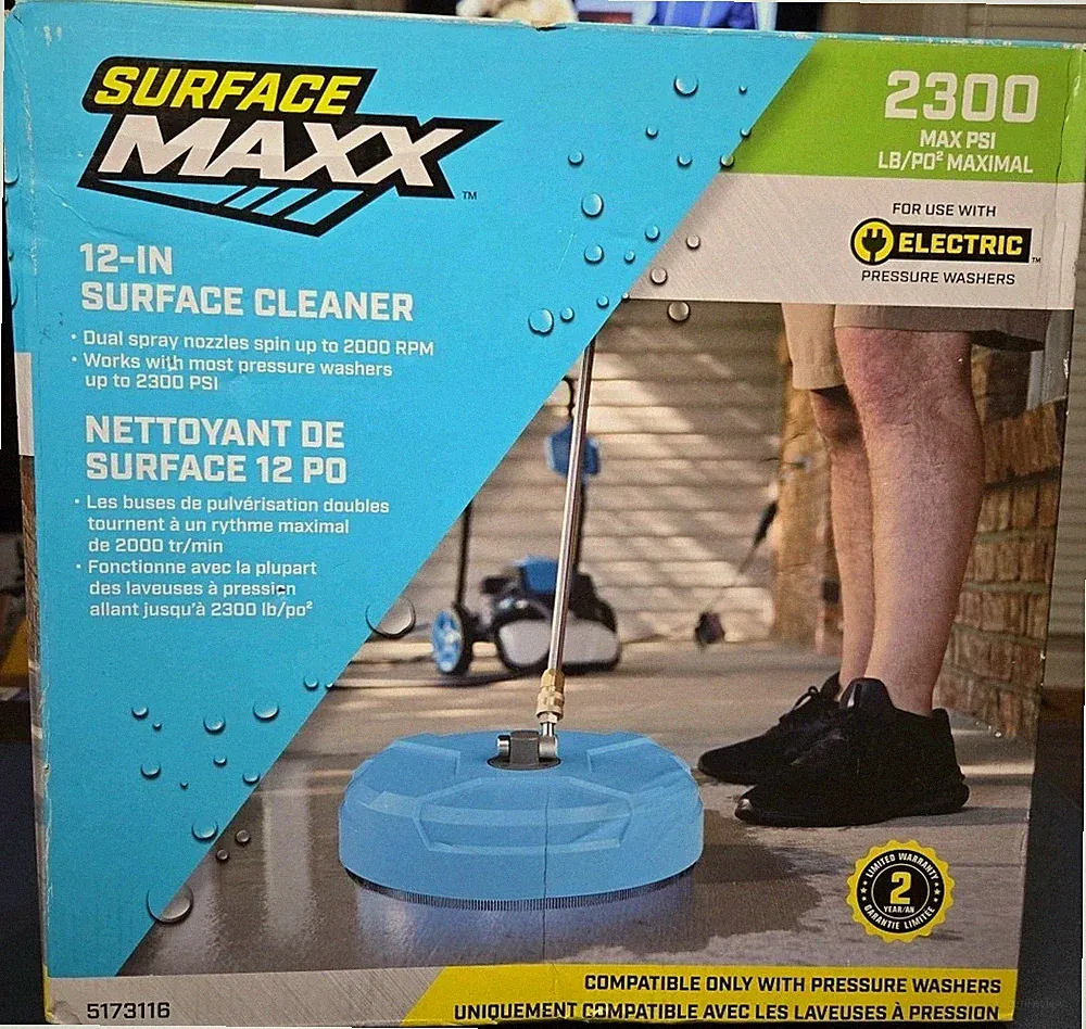 Surfacemaxx 12-in Surface Cleaner 2300Max PSI #5173116 Model #SGY-PWA201