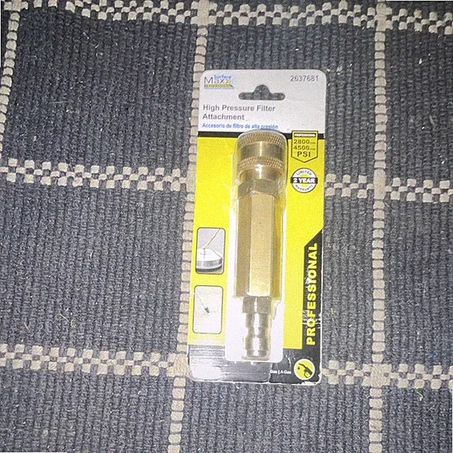 SurfaceMaxx High Pressure Filter Attachment Cold Water Washer 2800-4500 PSI
