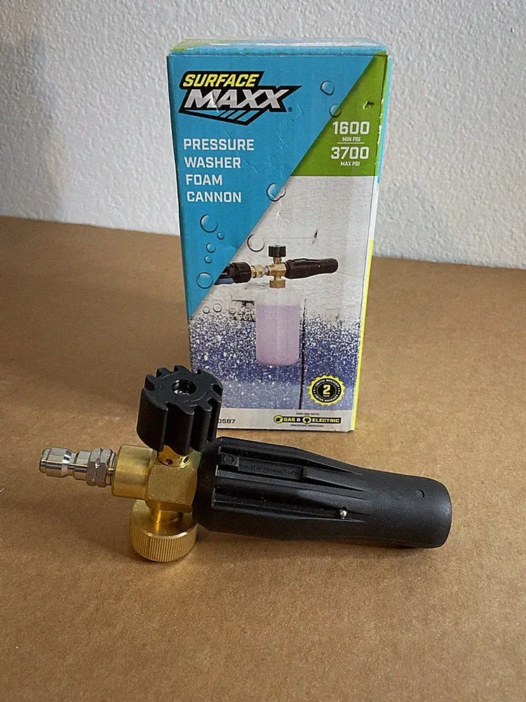 SurfaceMaxx Pro Foam Cannon Car Pressure Washer 3700 PSI - Nozzle Only