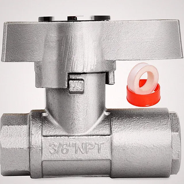 Swess DN10 Ball Valve Pressure Washer, 3/8" Stainless Steel Quick Connect Shu...