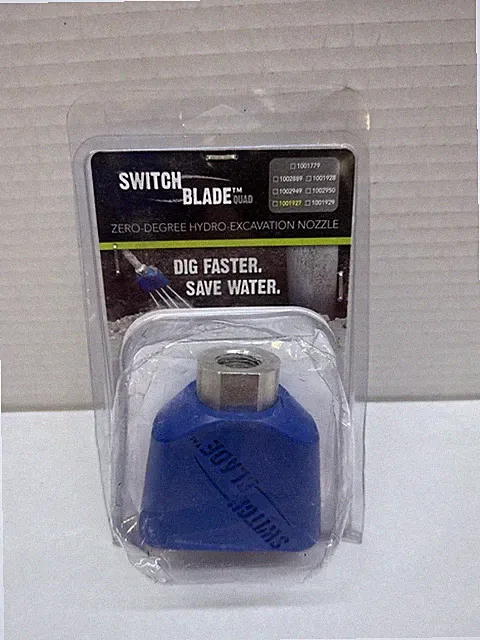 Switchblade Quad-Nozzle Kit 2222-3200PSI-Hydro Excavation Nozzle 1001927