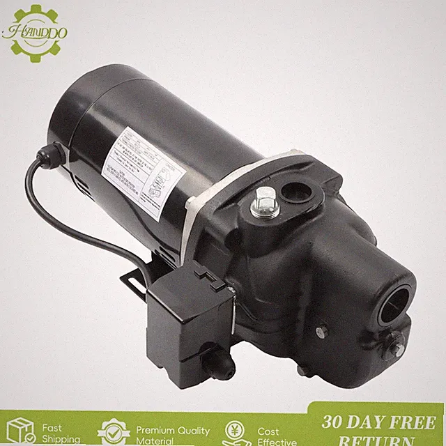 SWS100 Cast Iron Shallow Well Jet Pump 510 Gallons Per Hour 1HP 3480RPM 115/230V