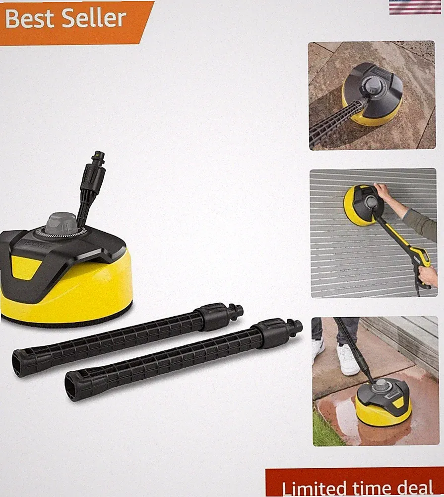 T 5 T-Racer 11" Multi-Surface Cleaner – Efficient 2600 PSI Pressure Washer Tool