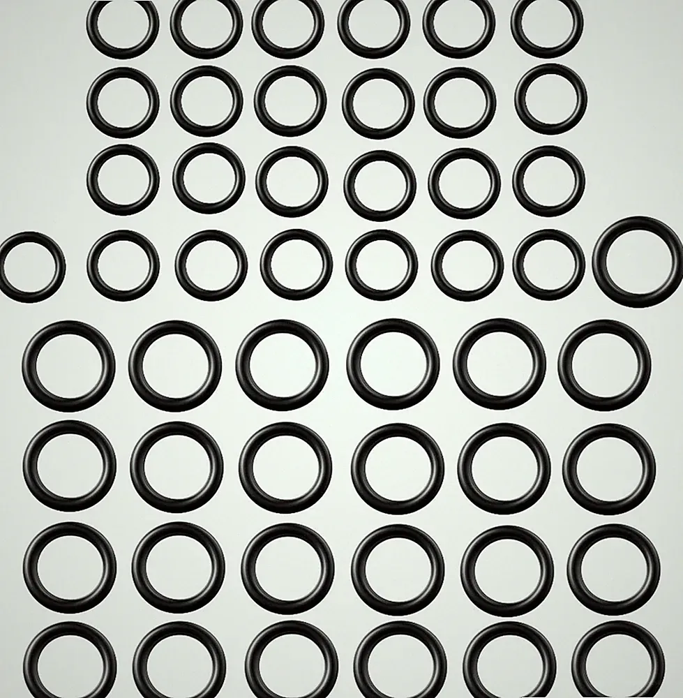 Tatuo 50 Pieces Power Pressure Washer O-Rings Replacement for 1/4 Inch, 3/8 Inch