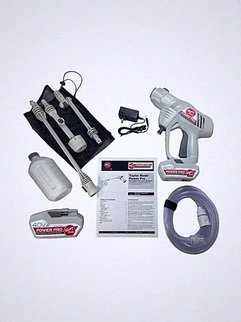 Taylor Made 12444, Power Pro 40V Portable Pressure Washer, NEW OEM