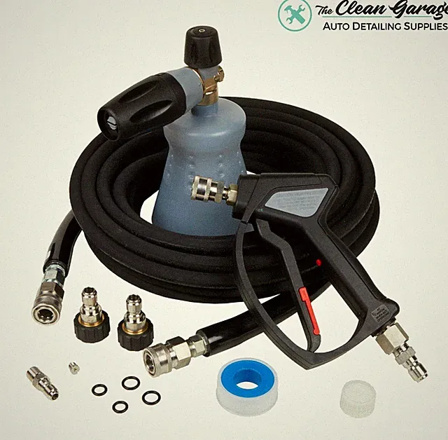TCG MTM Pressure Washer Upgrade Kit | PF22.2 Foam Cannon SGS28 Gun Kobrajet Hose