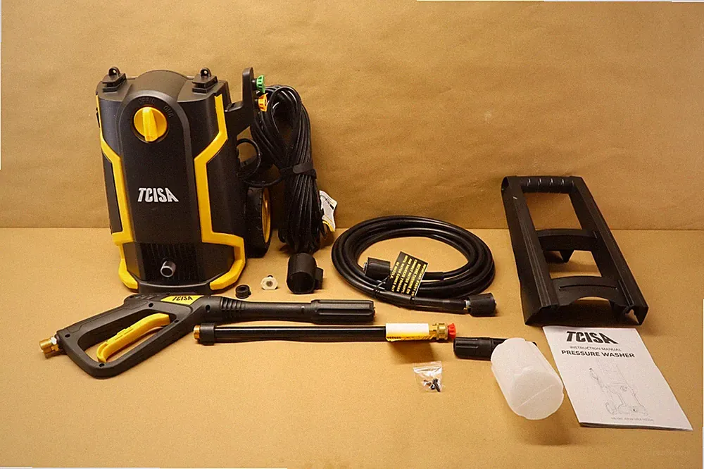TCISA 3500 PSI Electric Pressure Washer, Max 2 GPM Power Washer 35FT Power Cord