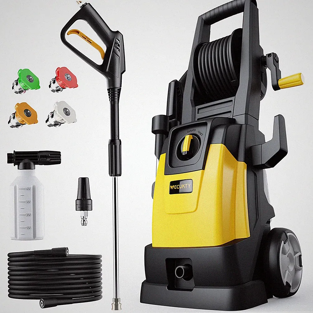 TCISA Electric Pressure Washer,4000 PSI Max 2.8 GPM Power Washer with 35FT Cord