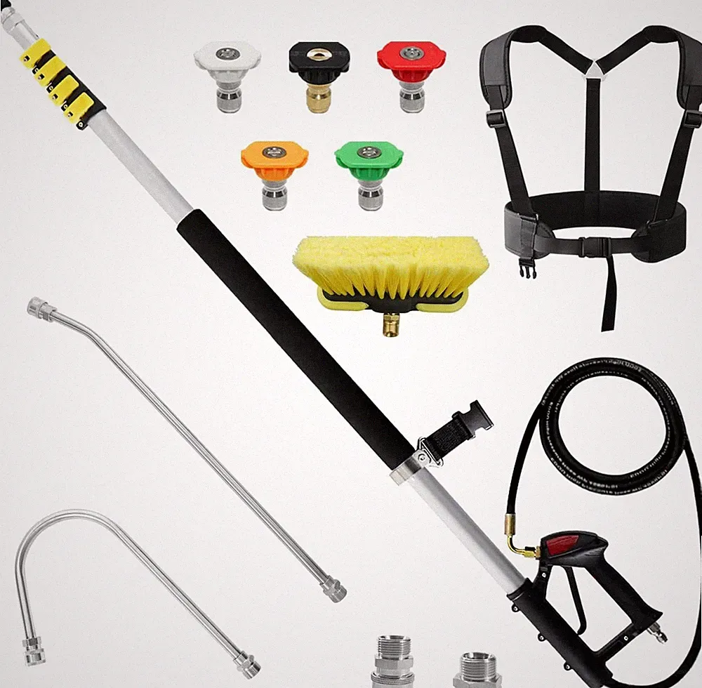 Telescoping Wand Pressure Washer 24ft