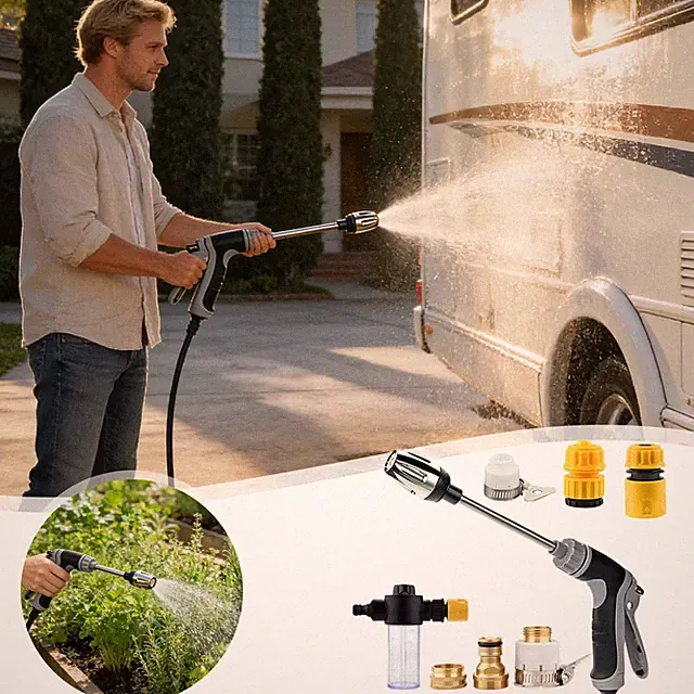 The Pressure Washer More Powerful Than Hoses Universal Power With Spray Modes