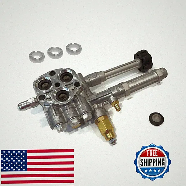 The Rop Shop Pressure Washer Pump Head W/Unloader Bushings Fits Rmw2.2G24