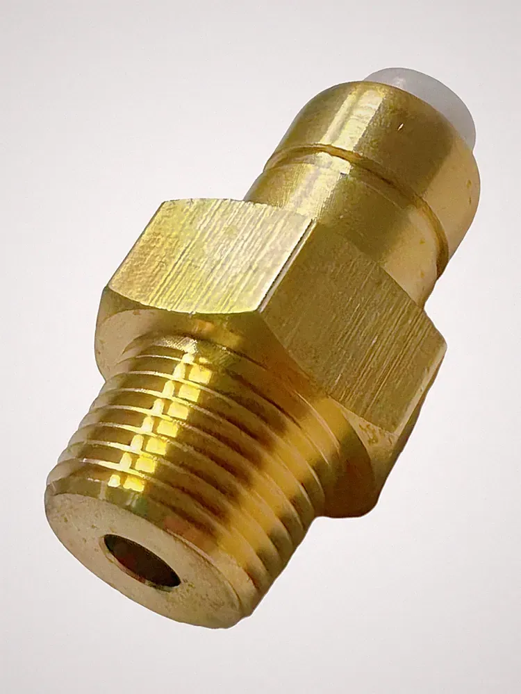 Thermal Relief Valve 3/8" NPT for Pressure Washer Pump 3/8 inches, Gold