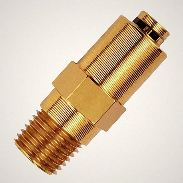 Thermal Relief Valve for Gas Pressure Washer Pumps, 1/4 Inch NPT Replacement
