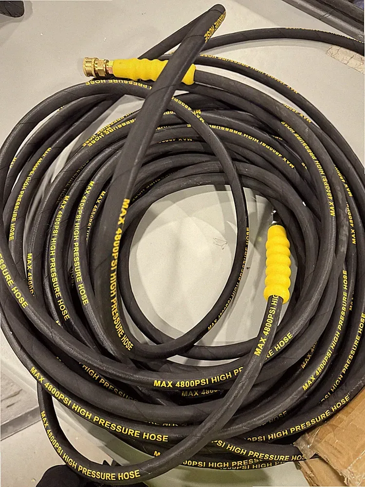 TIANTINGHEN MAX 4800 PSI PRESSURE WASHER HOSE - BLACK YELLOW - Scratch & Dent