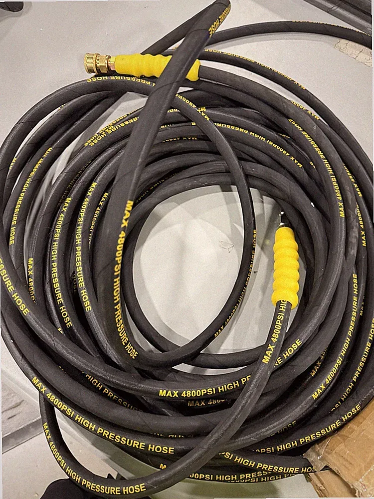 TIANTINGHEN MAX 4800 PSI PRESSURE WASHER HOSE - BLACK YELLOW - Scratch & Dent