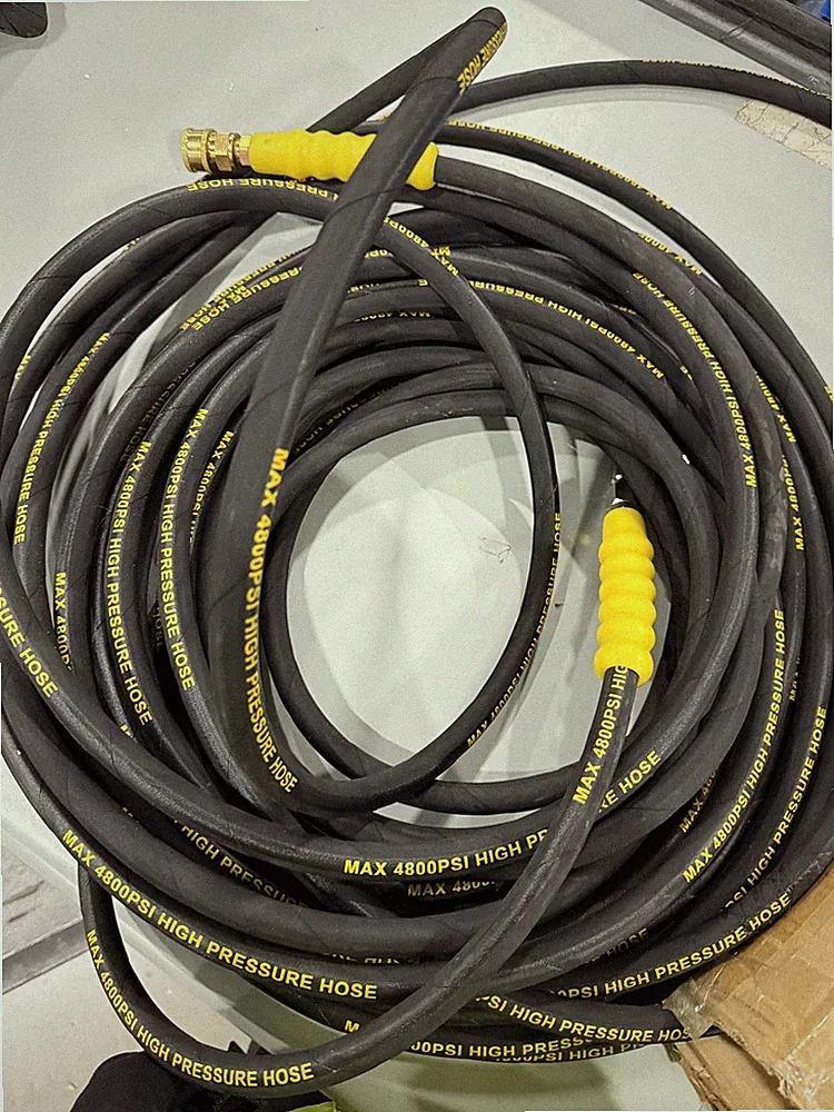TIANTINGHEN MAX 4800 PSI PRESSURE WASHER HOSE - BLACK YELLOW - Scratch & Dent
