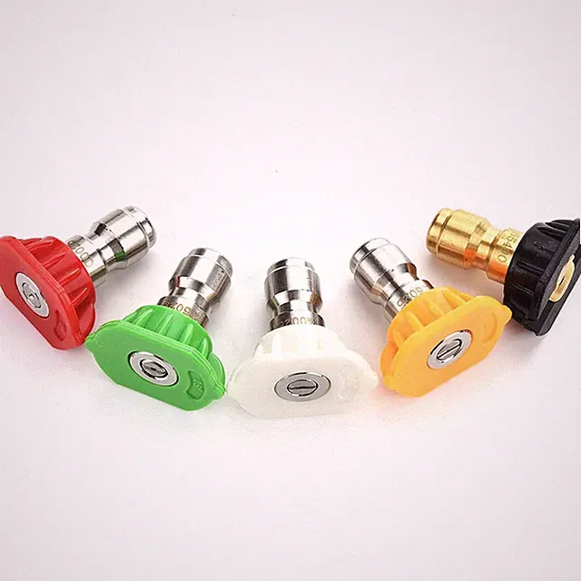 Tool Daily 5pc Pressure Washer Nozzle Tips 1/4" Quick Connect 2.5 GPM