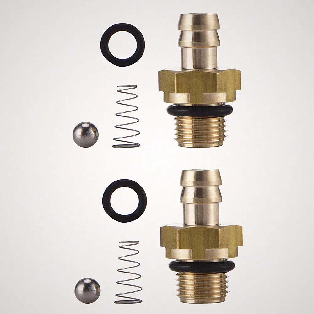 Tool Daily Compatible Chemical Injector Set for Pressure Washer Small, Brass