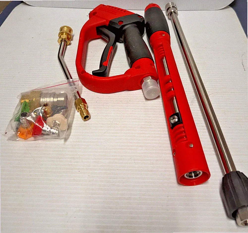 Tool Daily Deluxe Pressure Washer Gun M22 Fitting, 40 Inch, 5000 Psi