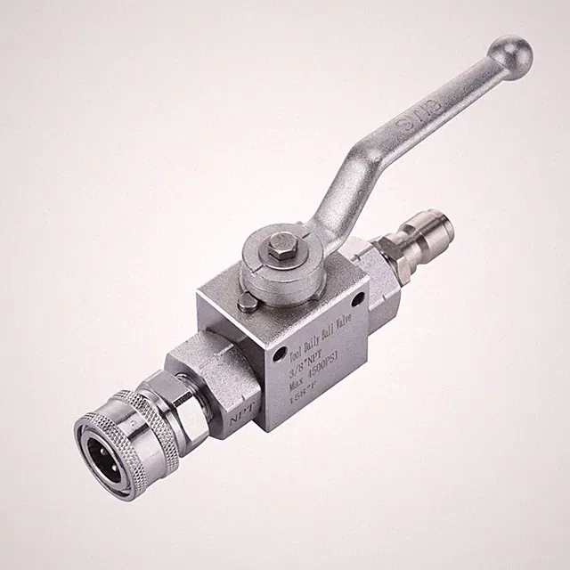 Tool Daily High Pressure Washer Ball Valve Kit, 3/8 Inch Quick Connect for Power